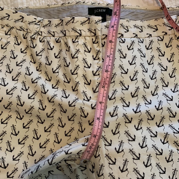Vintage J Crew Anchors Away Ivory Crop Pants 8 - Picture 4 of 8